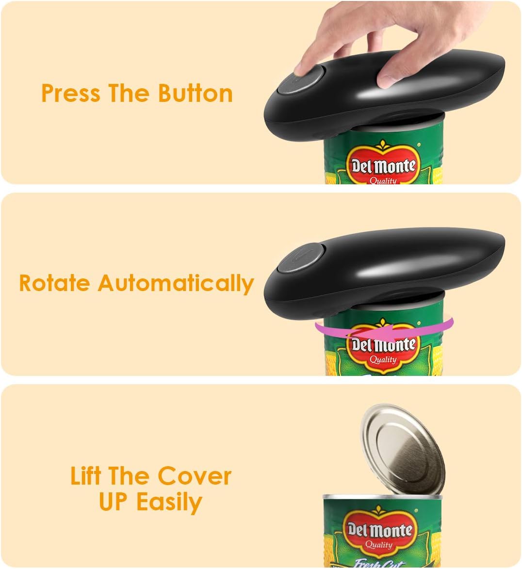 Electric Can Opener, Restaurant Can Opener, Smooth Edge Automatic Electric Can Opener! Chef'S Best Choice