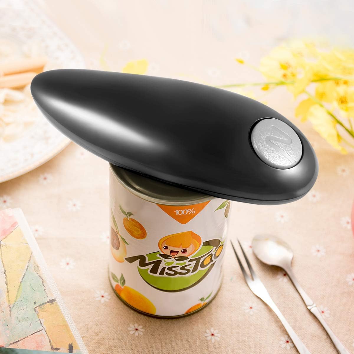 Electric Can Opener, Restaurant Can Opener, Smooth Edge Automatic Electric Can Opener! Chef'S Best Choice